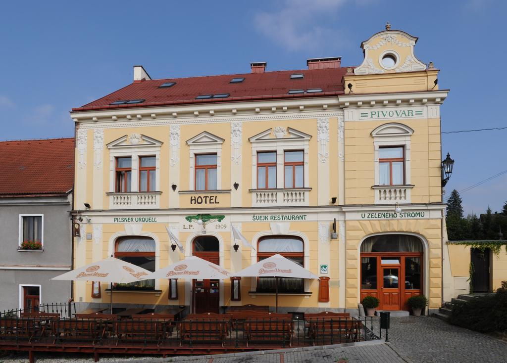 Hotel U Zeleneho Stromu Nepomuk Exterior photo
