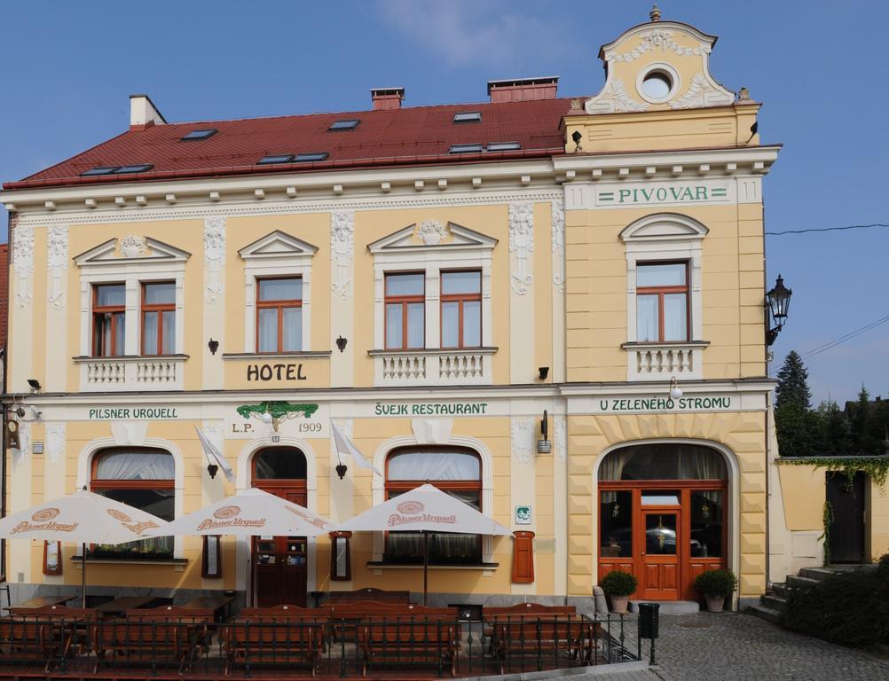 Hotel U Zeleneho Stromu Nepomuk Exterior photo