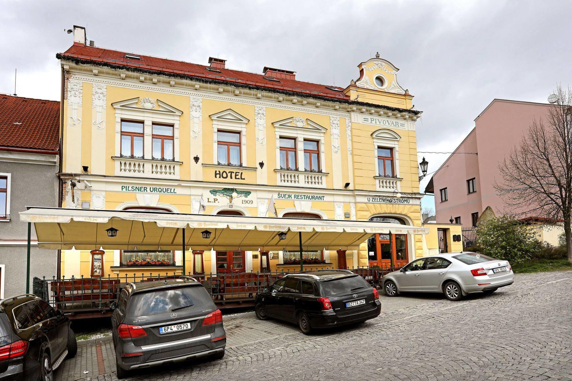Hotel U Zeleneho Stromu Nepomuk Exterior photo